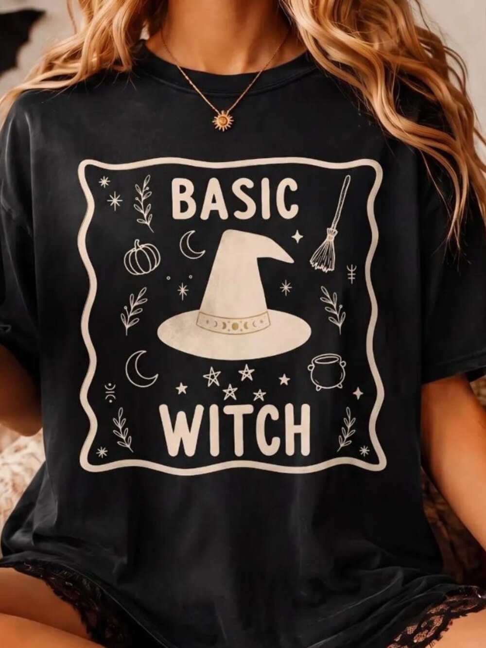 Graphic Witch Shirt, Halloween Witch Tee, Fall Shirt Gift